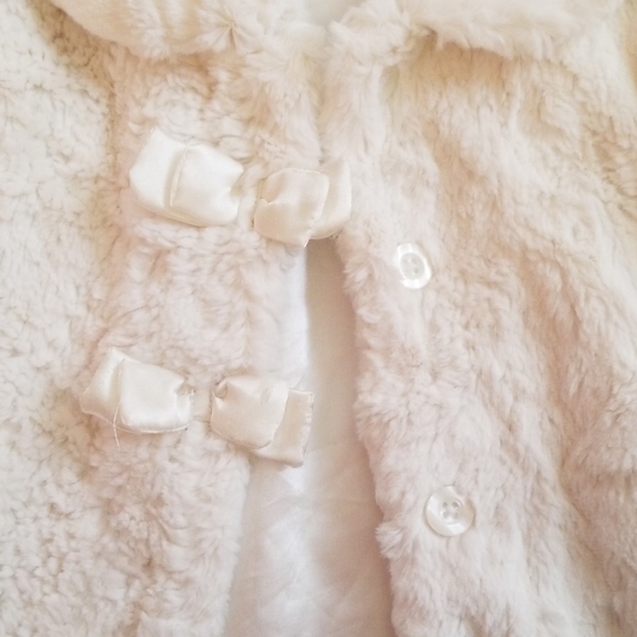 Baby faux fur coat fully lined - Picture 4 of 7